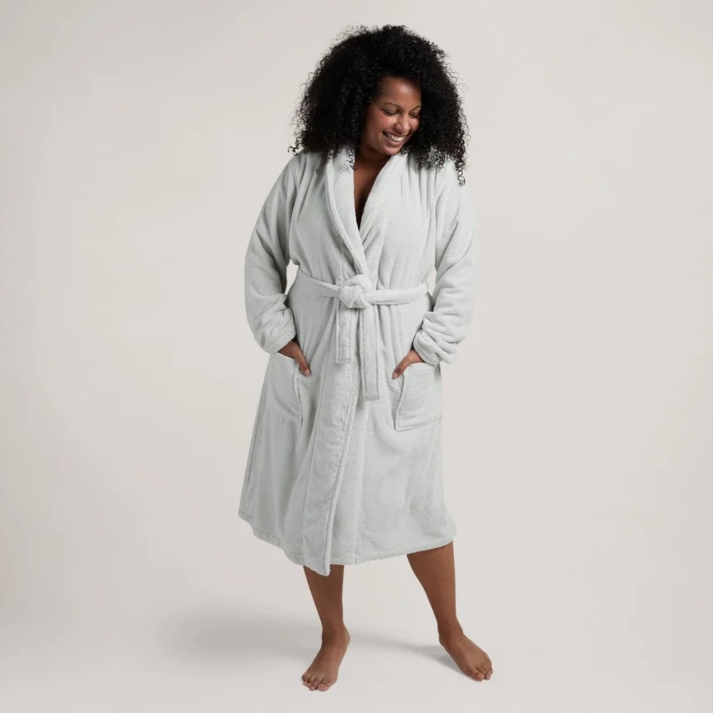 Parachute Classic Turkish Cotton Robe - Mineral Comfort Quiet Luxury Lounge